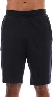 EA7 Heren Emporio Armani EA7 Logo Serie Katoen-Mix Bermuda in Navy