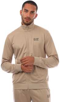EA7 Heren Emporio Armani EA7 Logo Trainingspak in Beige - M