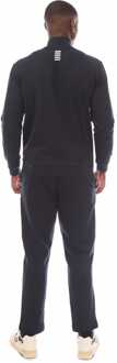 EA7 Heren Emporio Armani EA7 Trainingspak met volledige rits in marineblauw Navy
