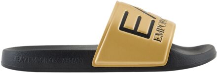 EA7 Logo Badslippers Heren - 43