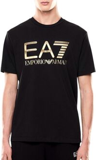EA7 Logo Series Oversized Logo Crew T-shirt Heren - M