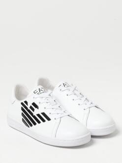 EA7 Logo Sneakers Casual Stijl Wit