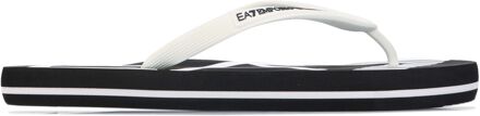 EA7 Men's Emporio Armani EA7 Flip Flops in Black Zwart