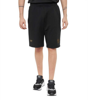 EA7 Polo bermuda s25 - maat M Zwart