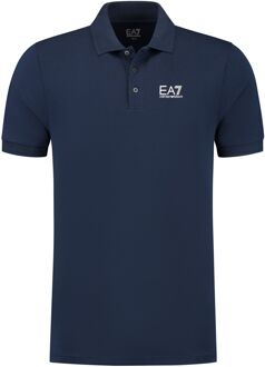 EA7 Polo Heren blauw - M