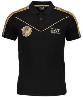 EA7 Polo shirt 19 ix Zwart - XXS