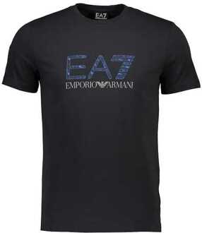 EA7 Polo shirt 19 notte i blauw Print / Multi - XXS