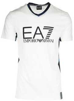EA7 Polo t-shirt 17 vii Wit - XS
