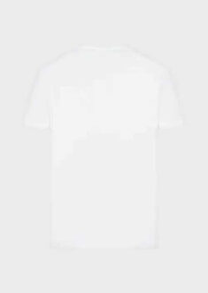 EA7 Polo t-shirt 23 b Wit - XXXL