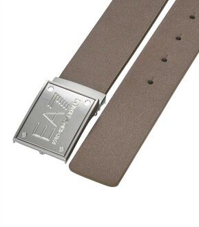 EA7 Riem belt 25 chocolate bruin - One size