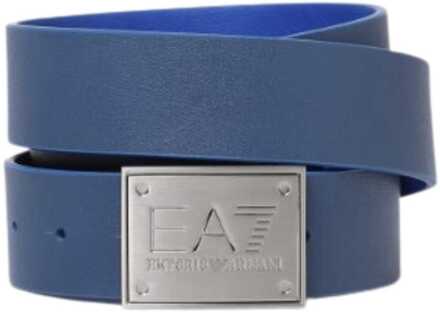 EA7 Riem belt w23 navy blauw - One size