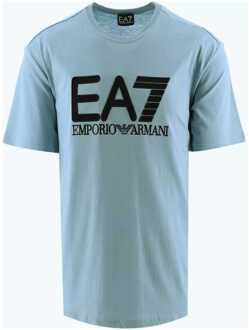 EA7 T-shirt 0506 23 zee Blauw - M