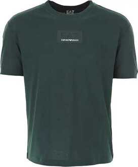 EA7 T-shirt w23 scarab Groen - M