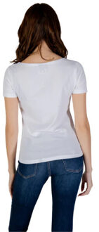 EA7 T-shirts women t-shirt - maat M Wit