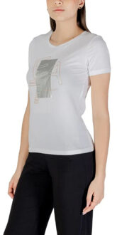 EA7 T-shirts women t-shirt Wit - L