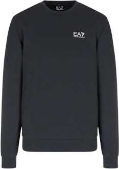 EA7 Trui sweater w23 navy ii Blauw - XS