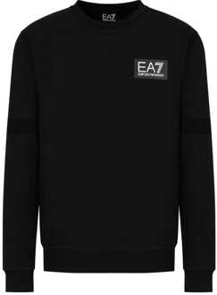 EA7 Trui sweater w23 vii Zwart - L