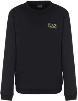 EA7 Trui sweater w23 xiii zwart Goud - XL