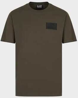 EA7 Trui t-shirt w23 ink ii Groen - M