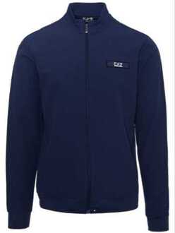 EA7 Vest sweater sand 23 blauw - L