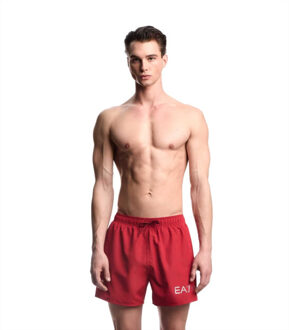 EA7 Zwembroek swimshort 25 equestri - maat S Rood