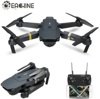 Eachine E58 1080P WIFI FPV With Wide Angle HD Camera High Hold Mode Foldable Arm RC Upgrade Amateur Quadcopter RTF