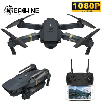 Eachine E58 WIFI FPV With Wide Angle HD 1080P Camera Hight Hold Mode Foldable Arm RC Quadcopter Drone X Pro RTF Dron For Gift