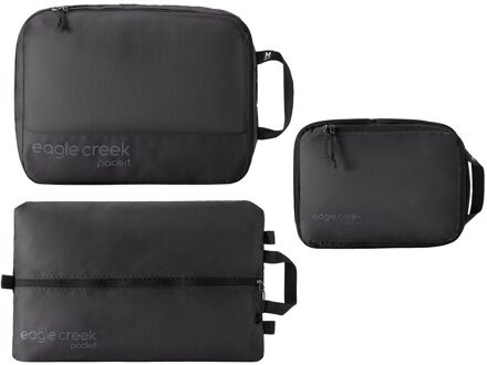 Eagle Creek Pack-It Essentials Set black Zwart - H 25 x B 36 x D 4 cm