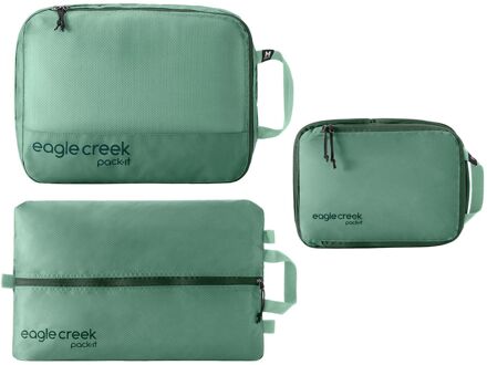 Eagle Creek Pack-It Essentials Set willow Groen - H 25 x B 36 x D 4 cm