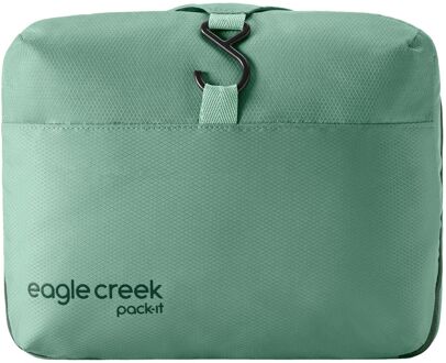 Eagle Creek Pack-It Hanging Toiletry Kit willow toilettas Groen - H 20 x B 25 x D 8 cm