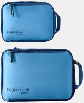 Eagle Creek Pack-It Isolate Compression Cube Set S/M Blauw - One size