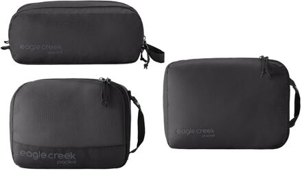 Eagle Creek Pack-It Overnight Set black Zwart - H 36 x B 25 x D 8 cm