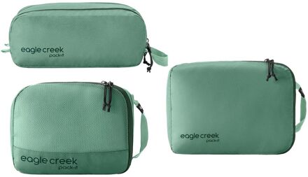 Eagle Creek Pack-It Overnight Set willow Groen - H 36 x B 25 x D 8 cm