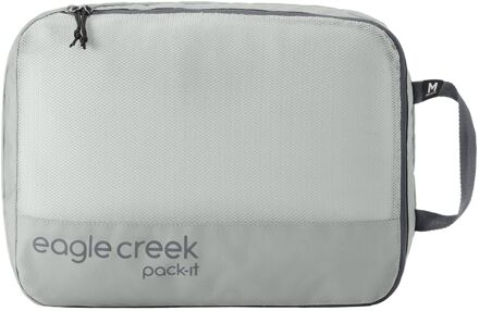 Eagle Creek Pack-It Reveal Clean/Dirty Cube M storm grey Grijs - H 25 x B 36 x D 11 cm