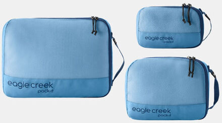 Eagle Creek Pack-It Reveal Cube Set XS/S/M Blauw - One size