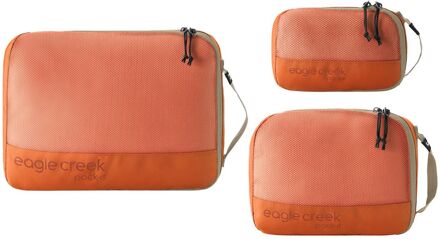 Eagle Creek Pack-It Reveal Cube Set XS/S/M mandarin Oranje - H 25 x B 36 x D 8 cm