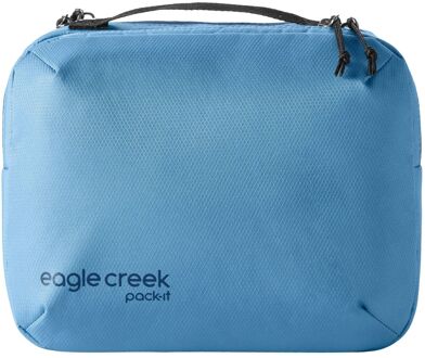 Eagle Creek Pack-It Trifold Toiletry Kit blue dawn toilettas Blauw - H 19 x B 25 x D 13 cm
