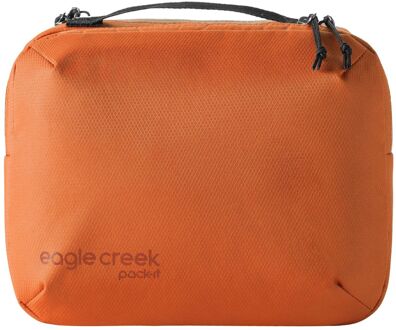Eagle Creek Pack-It Trifold Toiletry Kit mandarin toilettas Oranje - H 19 x B 25 x D 13 cm