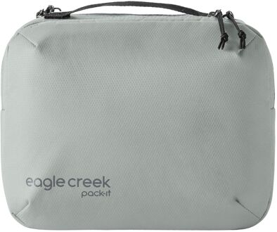 Eagle Creek Pack-It Trifold Toiletry Kit storm grey toilettas Grijs - H 19 x B 25 x D 13 cm