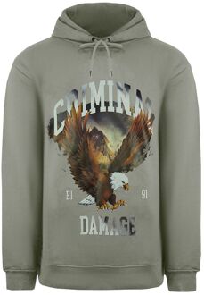 Eagle Heren Grijs Hoodie