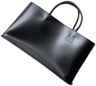 [Eam] Vrouwen Lente Vintage Vierkante Handtas Pu Leer Persoonlijkheid Alle-Match Crossbody Schoudertas Mode Tij 18A1634 zwart