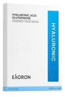 Eaoron Hyaluronic Acid Glutathione Essence Face Mask 5 pcs