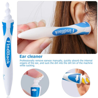 Ear Cleaner 16 Replacement Tips Earpick Easy Ear Wax Remover Spiral Earwax Cleaner Health Ear Cleaner Hearing Aid Ear Care Tools