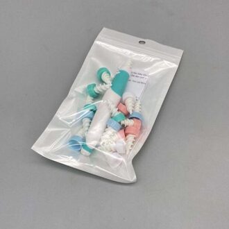 Ear Wax Removal Tool Zachte Siliconen Spiraal Oor Schoonmaken 16 Vervanging Heads Verwijdering Oren Cleaner Stekkers Spiralen Zorg groen