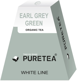 Earl Grey Green Organic White Line 36 stuks Korte THT