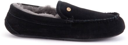 Earlwood Suede Heren Pantoffels - Black - Maat 41