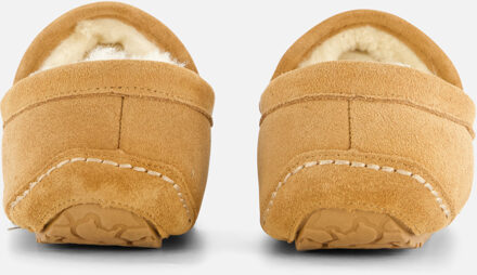 Earlwood Suede Heren Pantoffels - Cognac - Maat 40