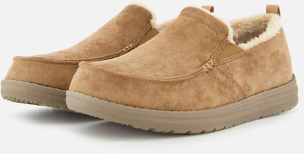 Earlwood Suede Heren Pantoffels - Dark navy - Maat 42