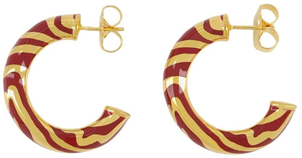 Earrings Aurélie Bidermann , Red , Dames - ONE Size