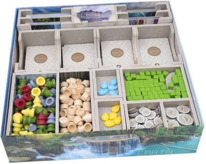 Earth Bordspel Organiser (Gekleurd)